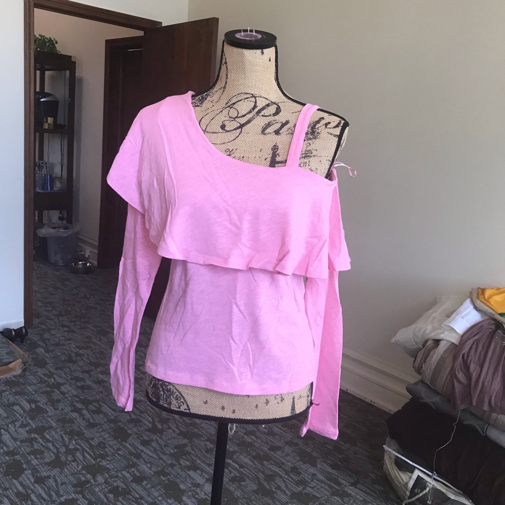 NWT Anthropologie cold shoulder top